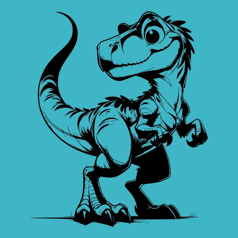 Dinosaur Drawing Pencil Sketch