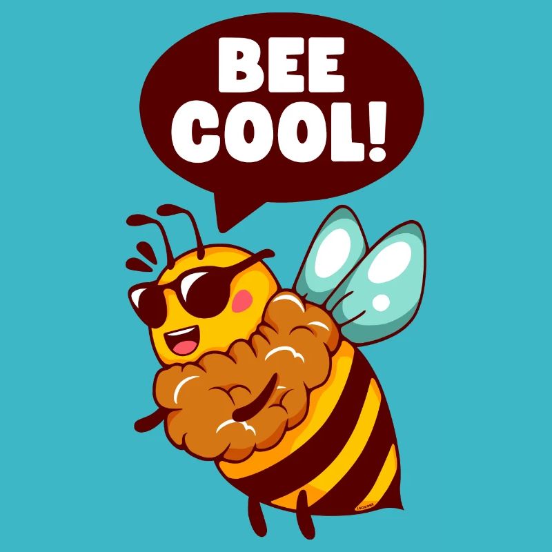 Bee cool - Abeille funny