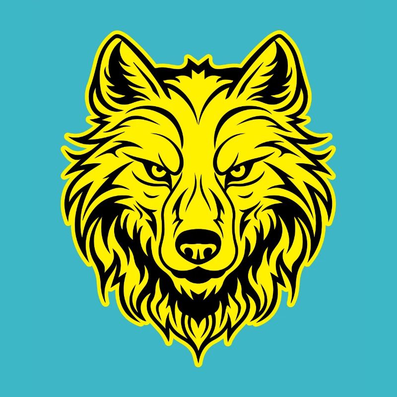 Wolf Tier Porträt
