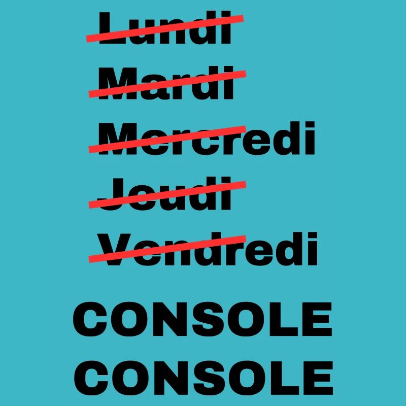 week-end console