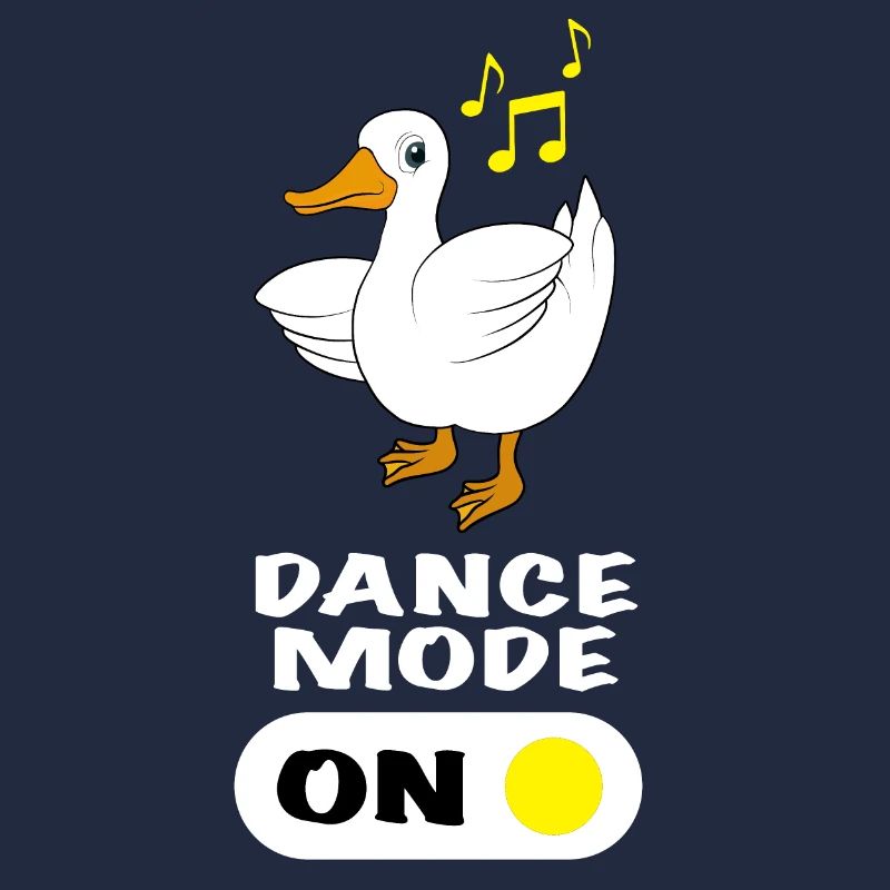 Duck Dancing Saying Dance Mode On