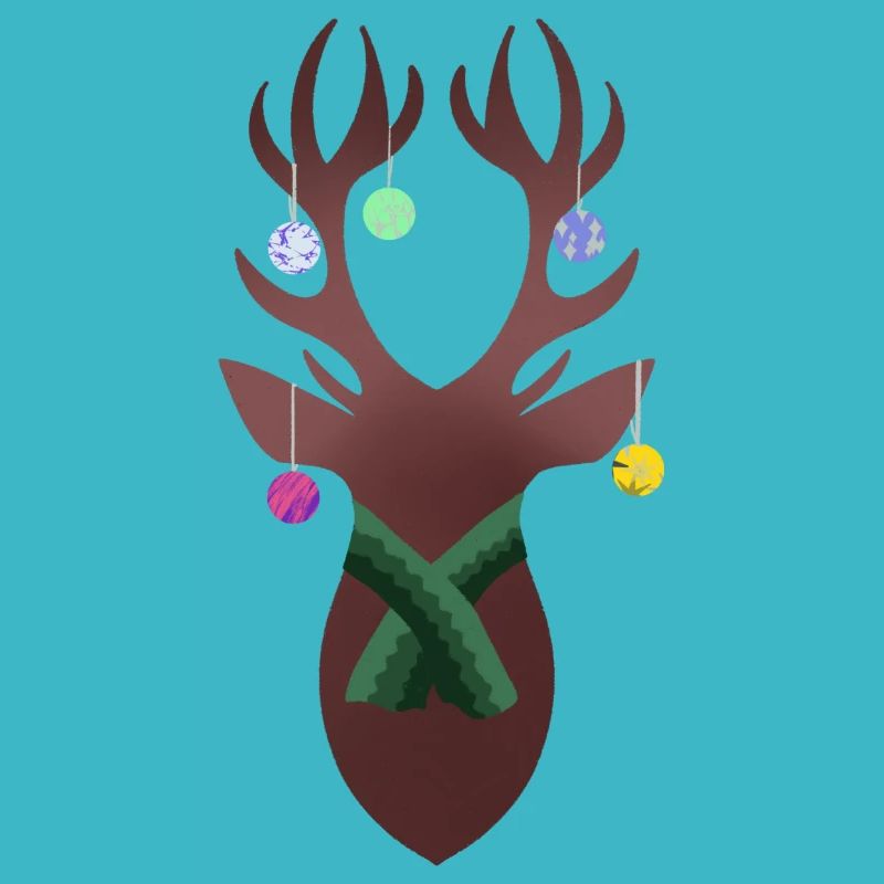 Renne de Noël