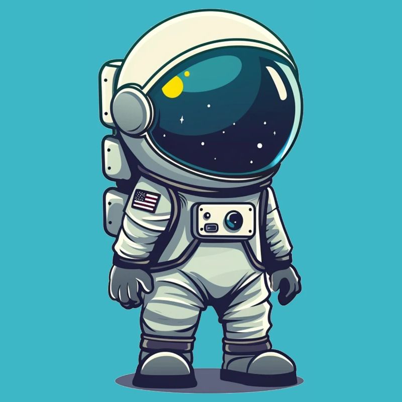 ASTRONAUTE PLANET ETOILE MARS