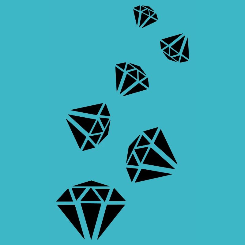 Diamond Icon Silhouette