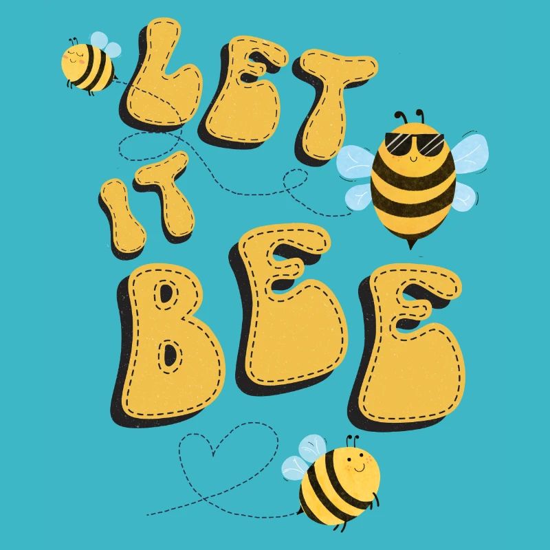 bee beekeeper let it bee bees Humor