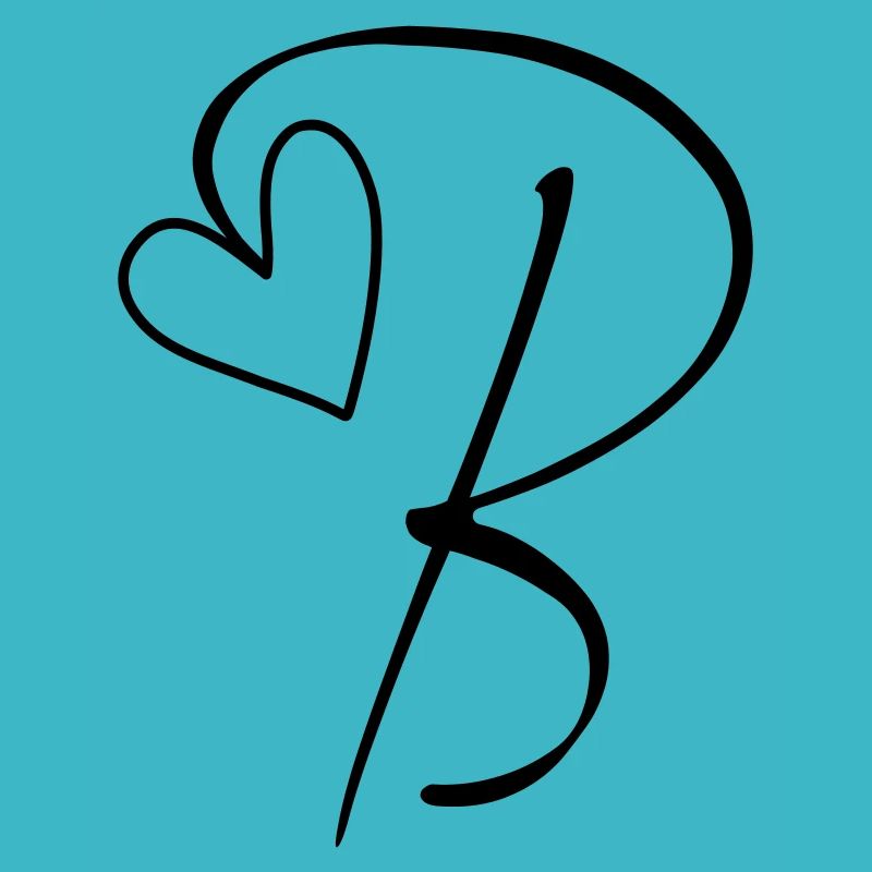 Letter B Letter B Calligraphy