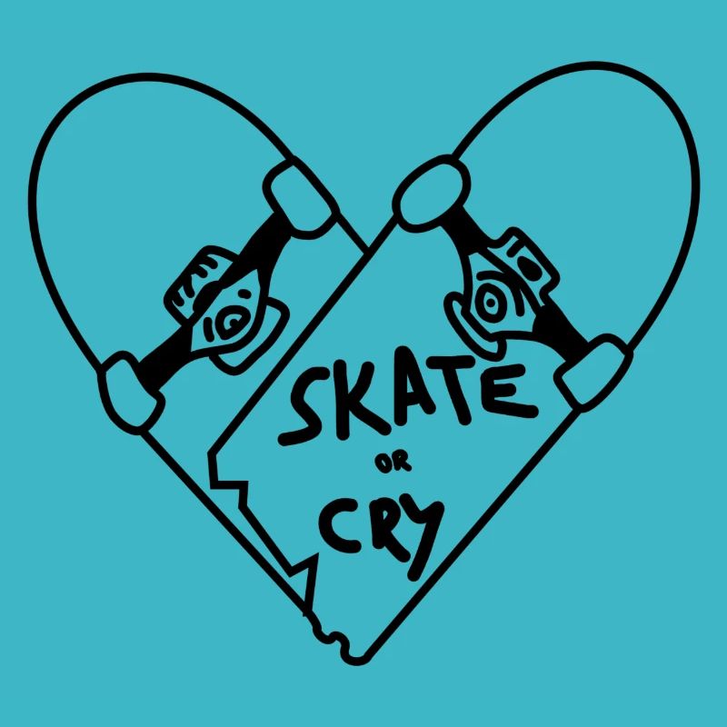 Skateboard Heart