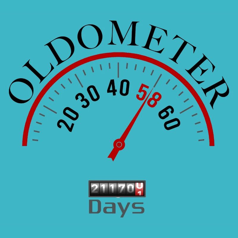 Oldometer 58th birthday