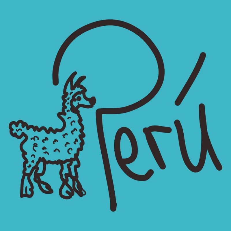 Peru handschrift mit tier