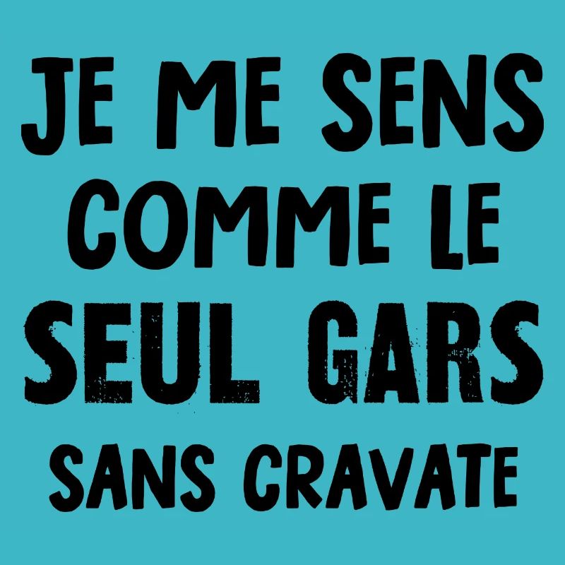 le seul gars sans cravate