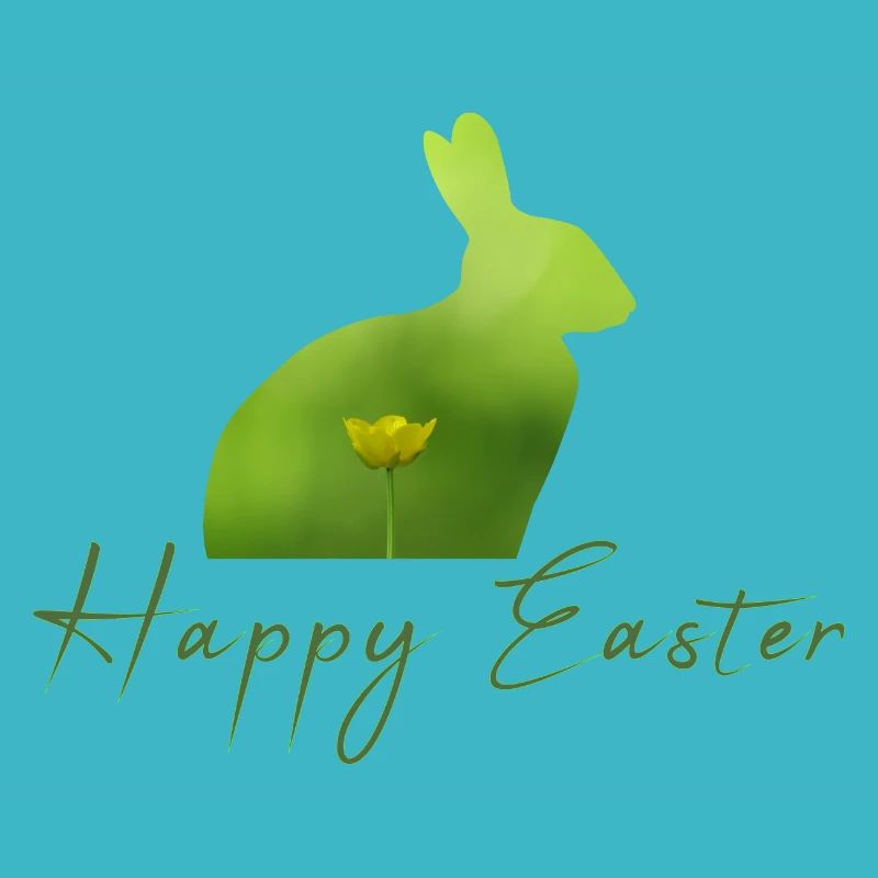 Happy Easter rabbit
