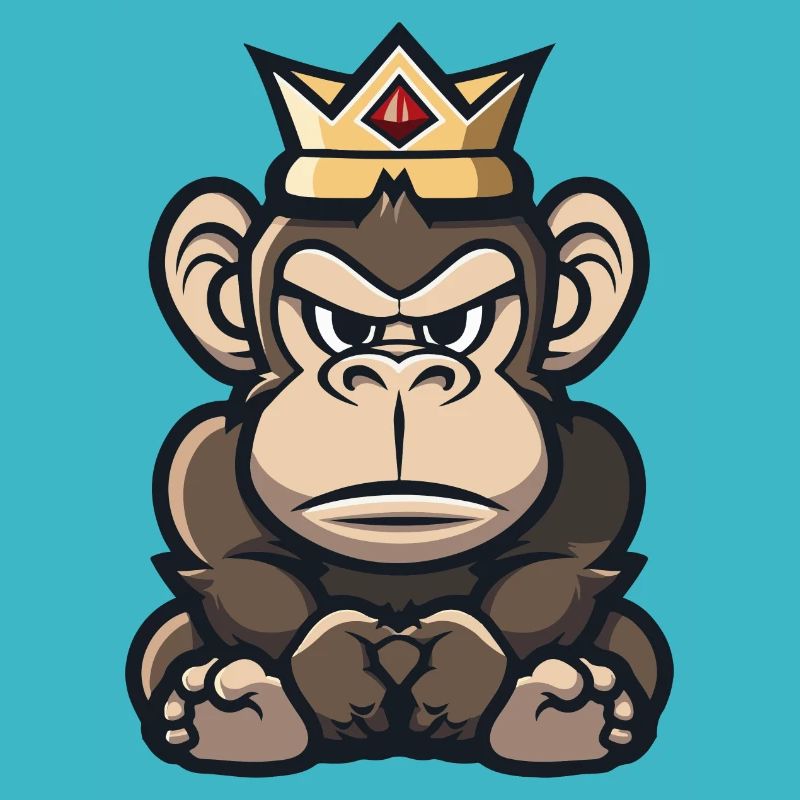 Monkey Comic Crown