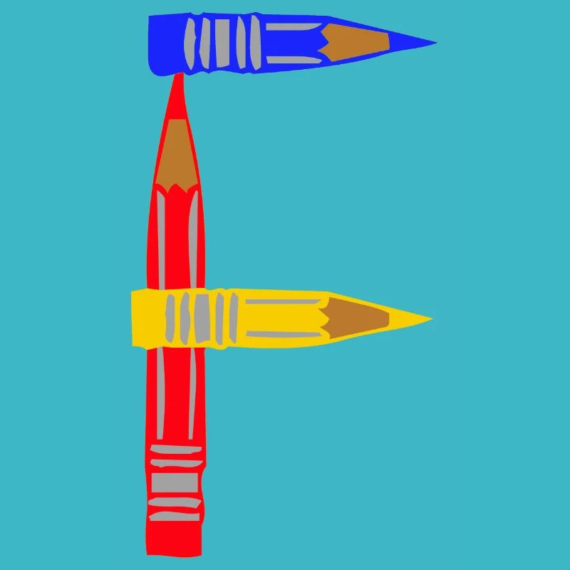 crayons de couleur f