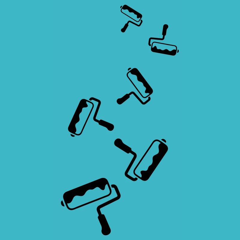 Painter Silhouette icon