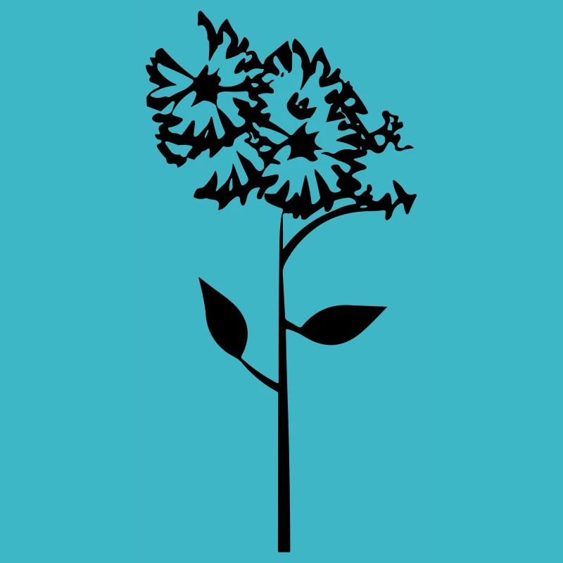 Blume mit Stiel