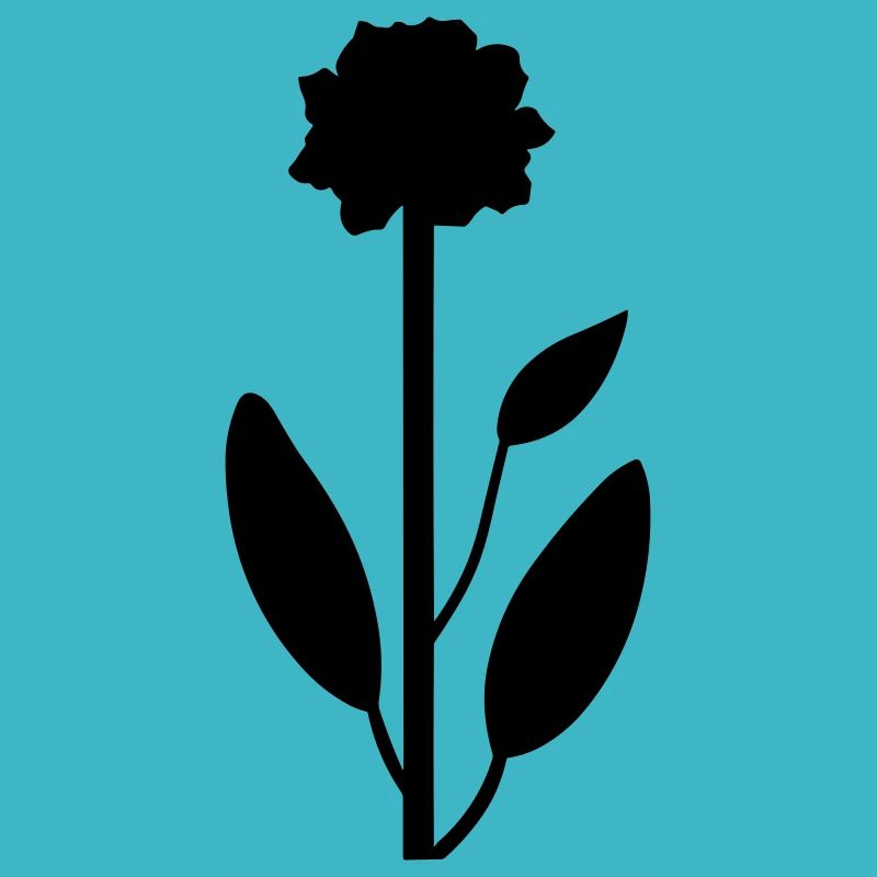 Fleur avec tige