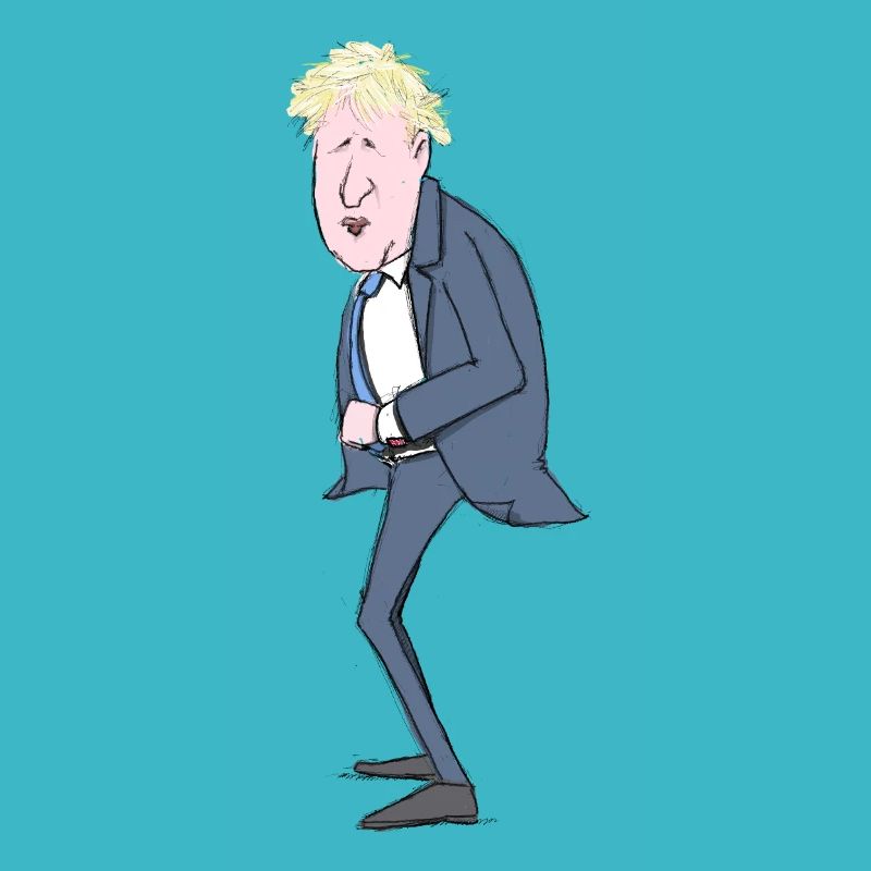 Illustration de Boris Johnson