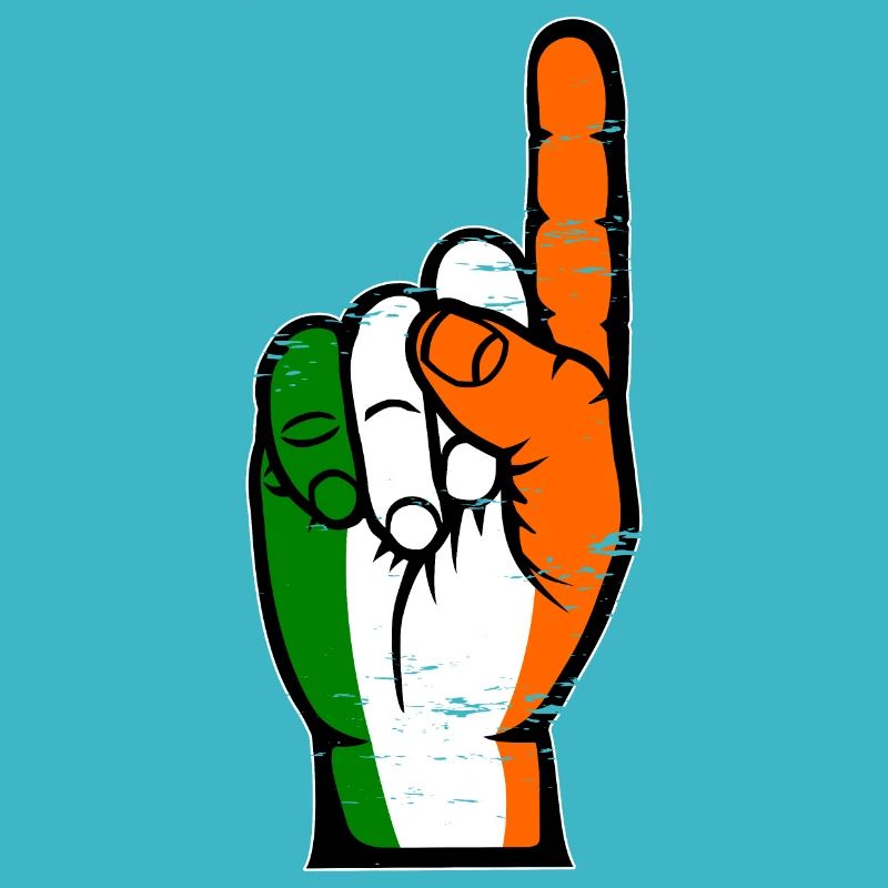 Drapeau de l’Irlande numéro 1 utilisé