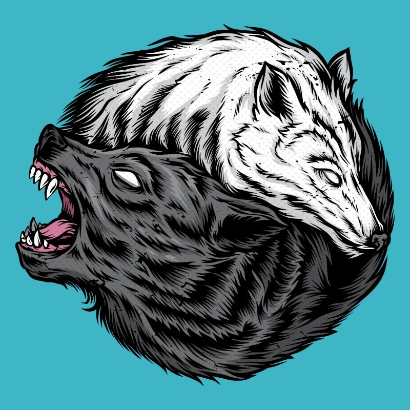 Ying-Yang-Wolf