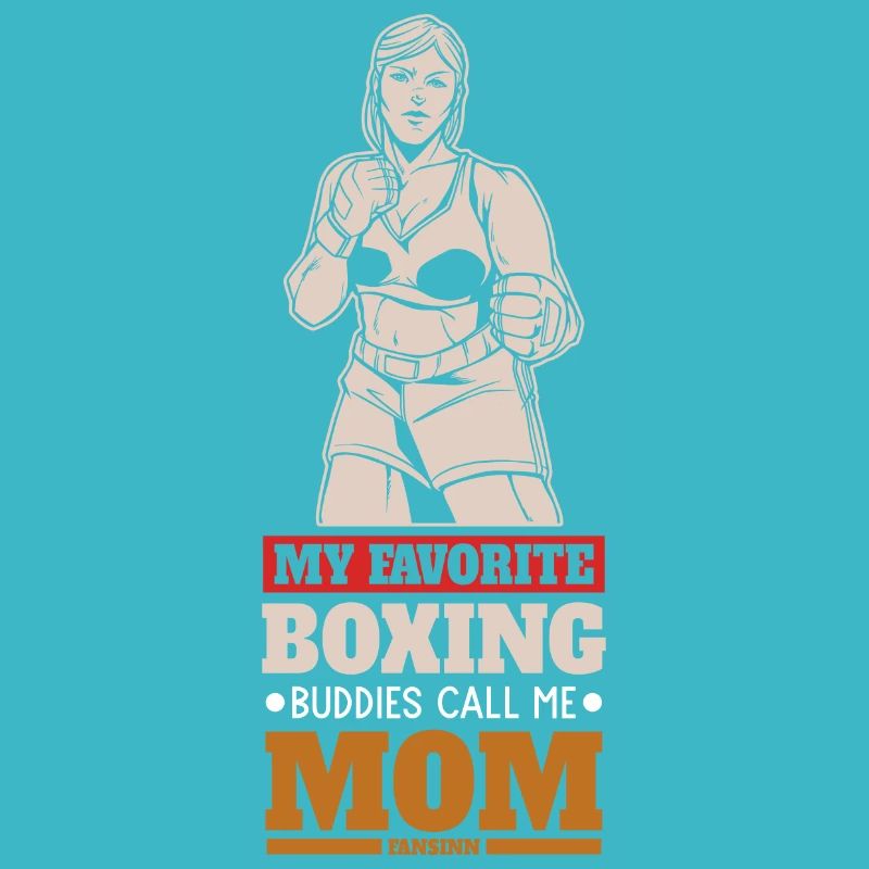 Mes copains de boxe préférés m’appellent maman