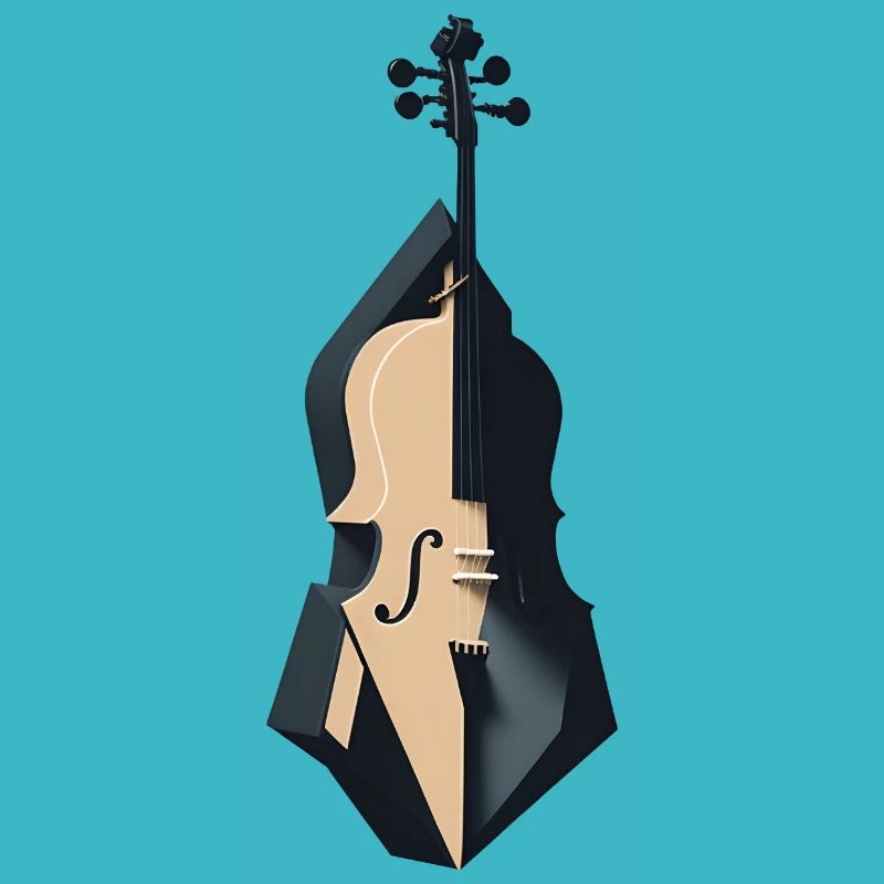 Violoncelle géométrique