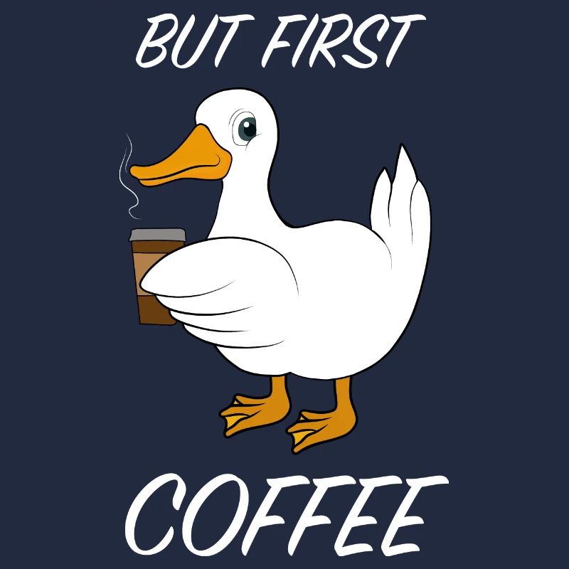 Ente Kaffee Spruch