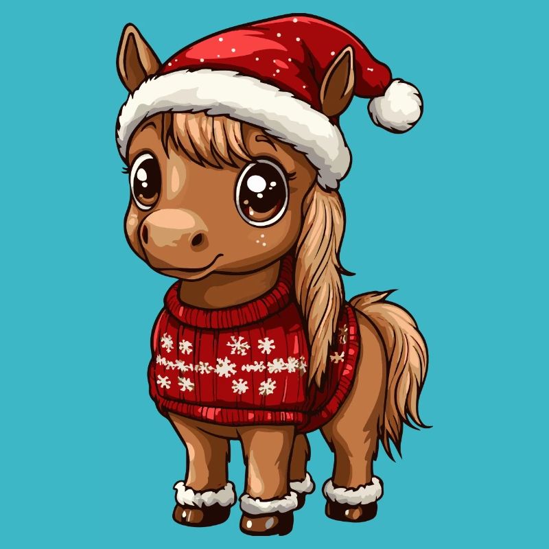 Horse Christmas Comic