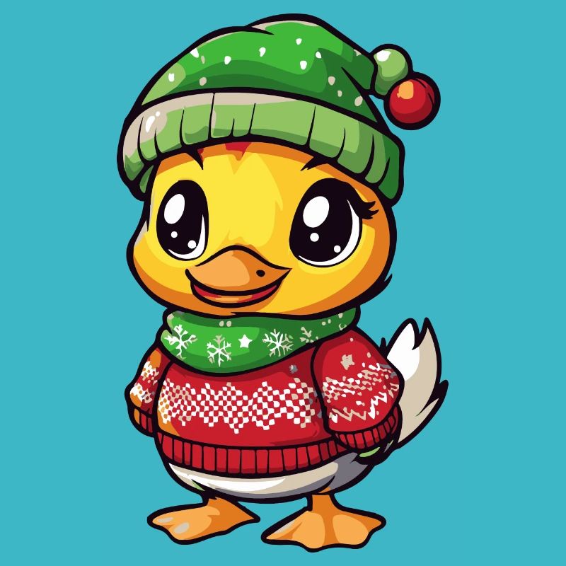 Duck Christmas Comic
