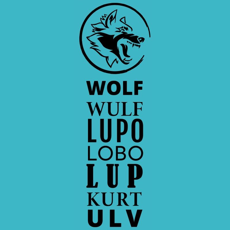 GOWILD Wolf Design en 7 langues
