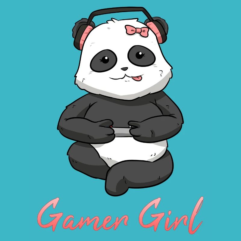Panda Mädchen Unglaublich Liebe Herz I Geschenk