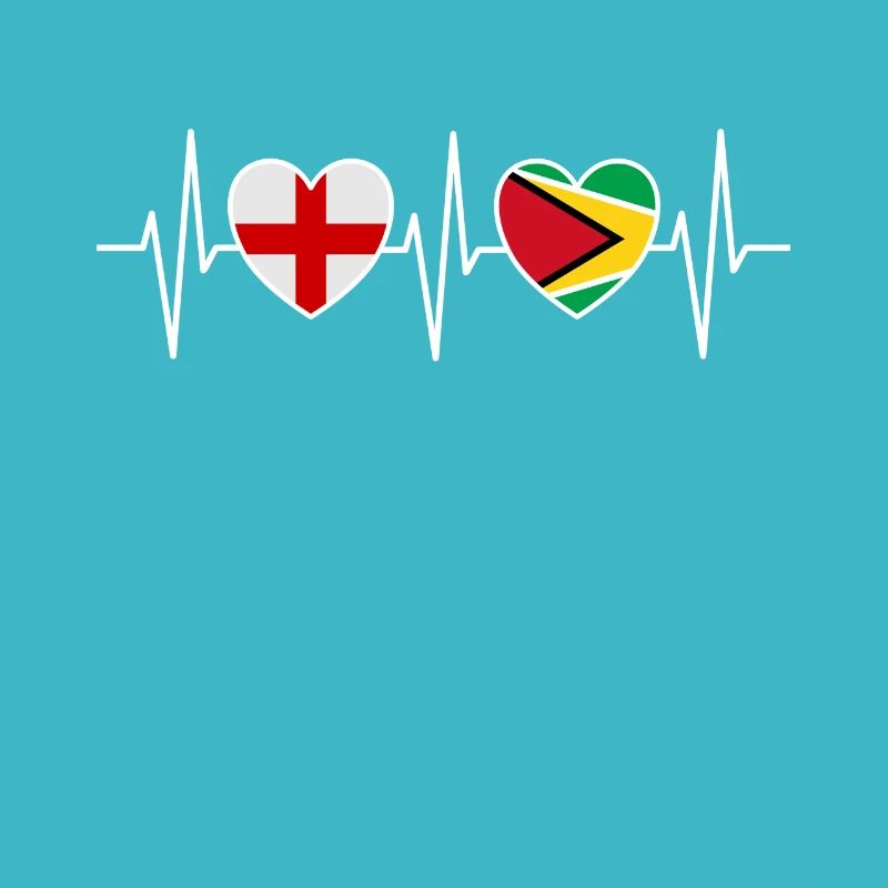 Angleterre et Guyana Drapeau guyanais Drapeaux