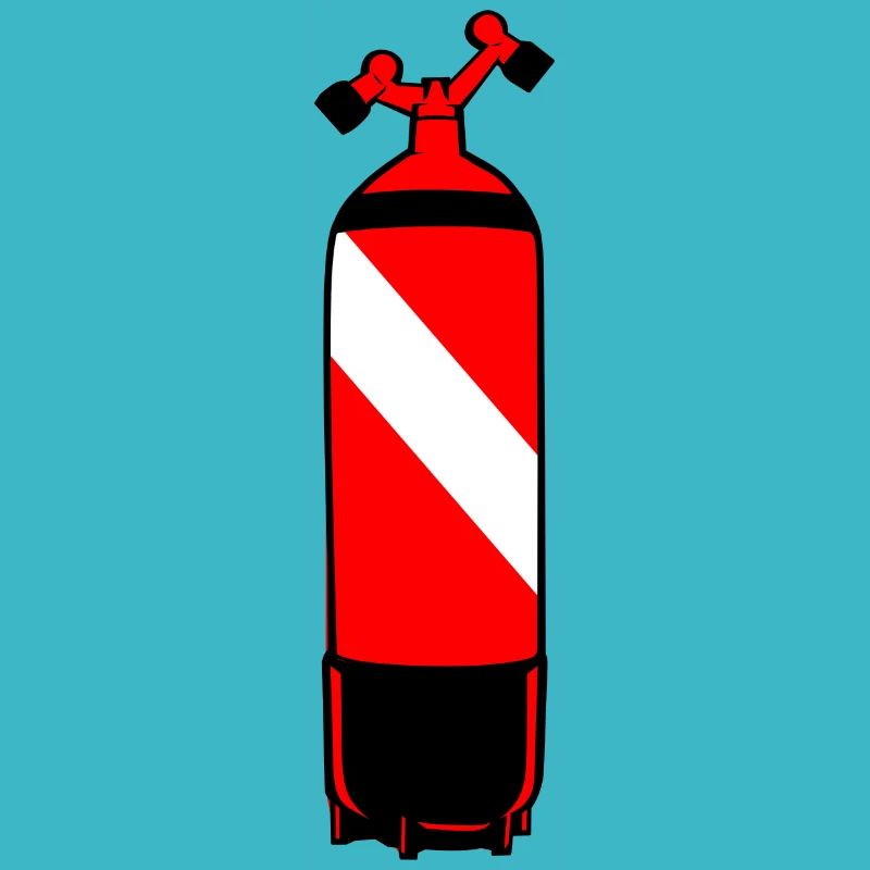 Bouteille de plongée DIN par Scuba.Style