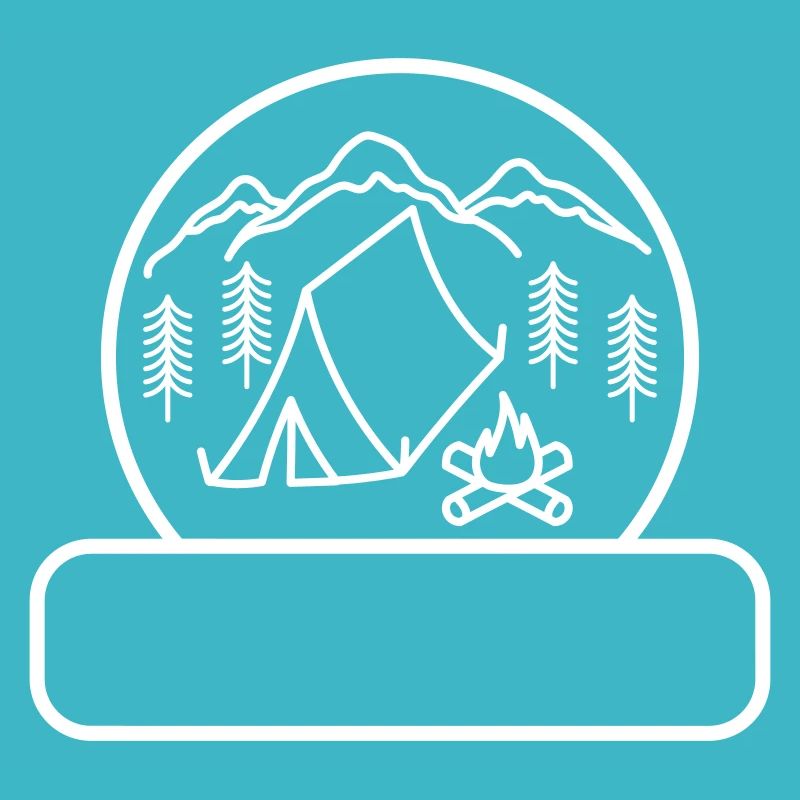 Modèle de tente de camping