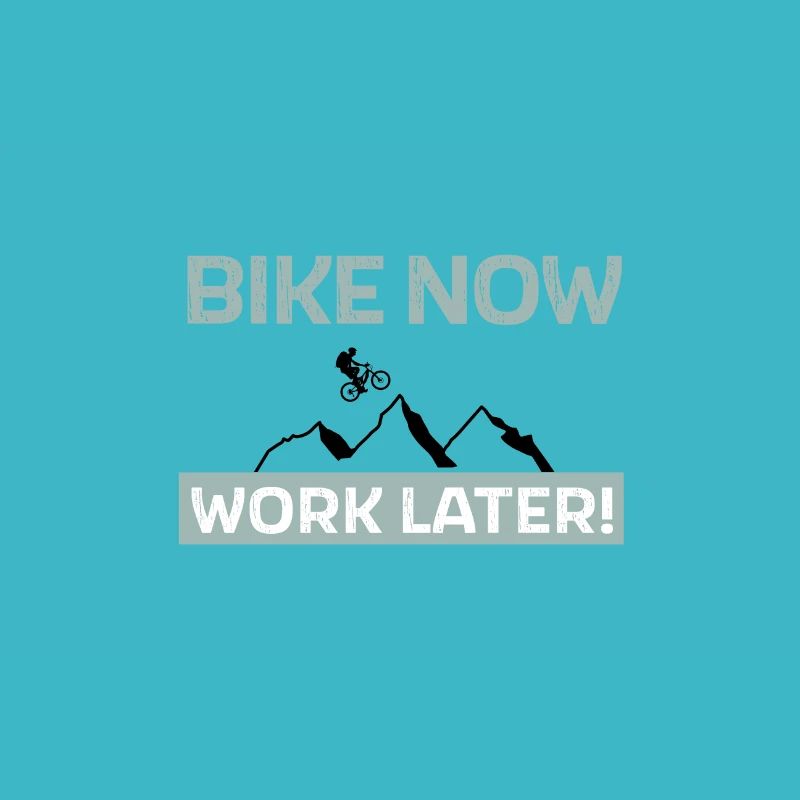 Vélo maintenant - travailler plus tard