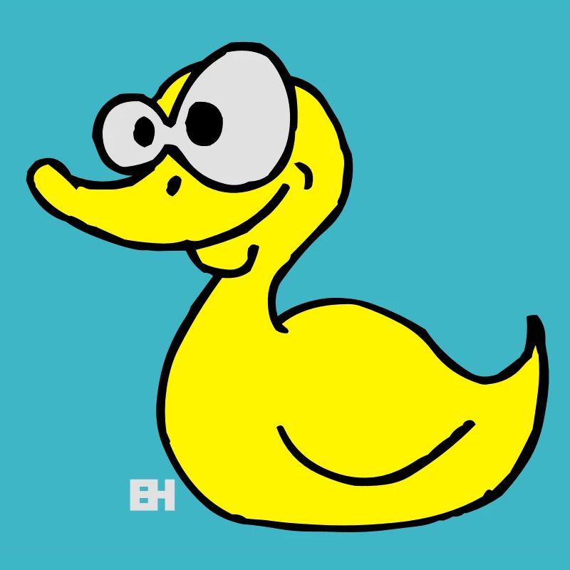 Canard en caoutchouc
