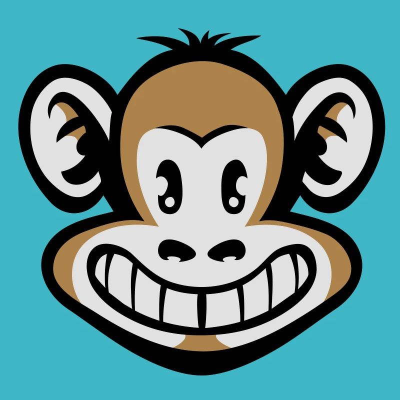 Cartoon Affe flex