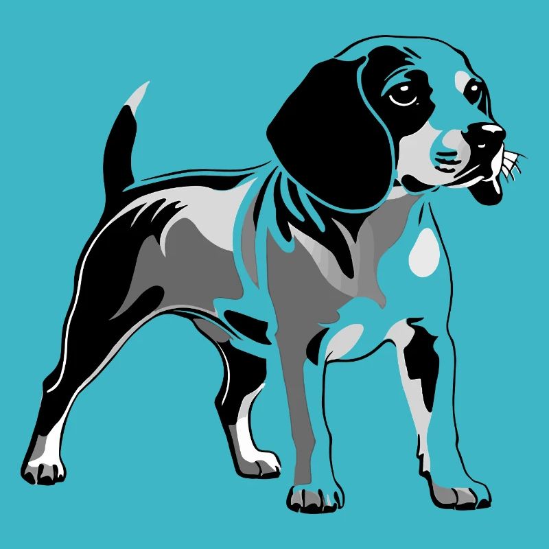 Beagle - Conception de chien de compagnie