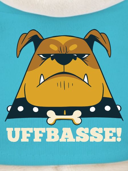 Wütender Mannheimer Hund -  Uffbasse Monnem
