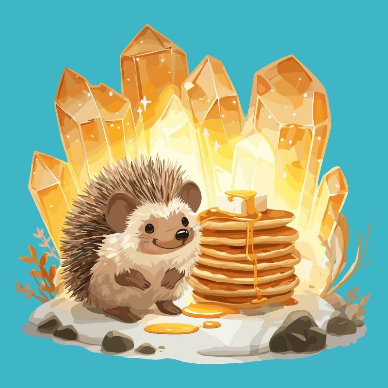 Hérisson & Cristaux Pancake