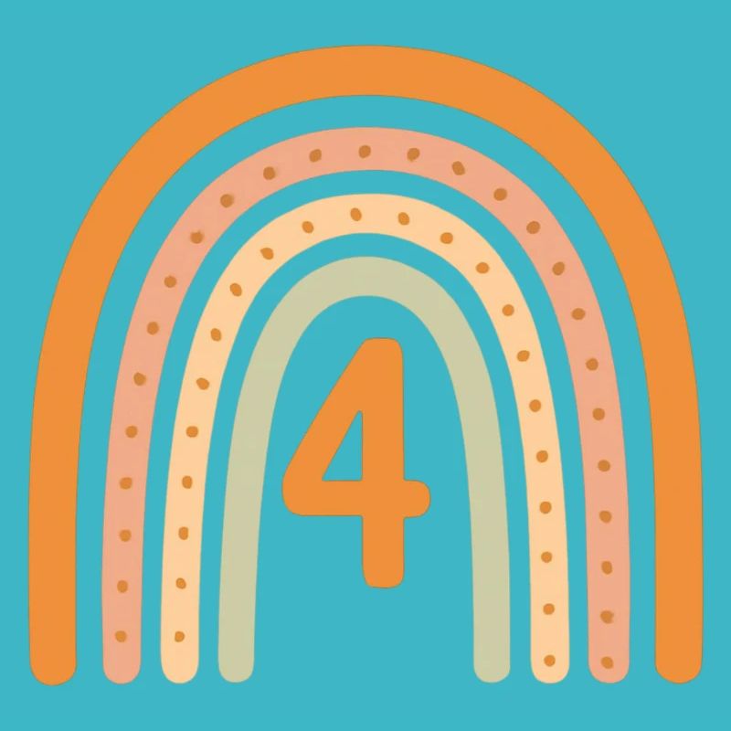 4. Arc-en-ciel du quatrième anniversaire