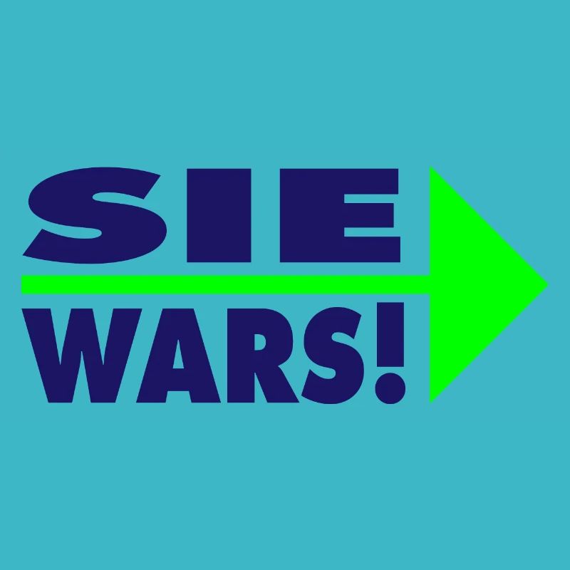 Sie wars! Partner- oder Partyshirt