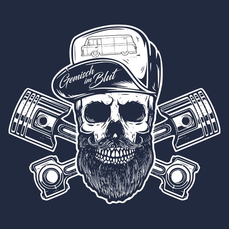 IFA Barkas B1000 Low - Mechanic Skull
