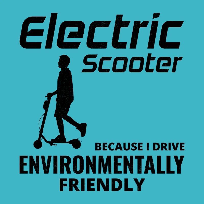 Conducteur de scooter électrique E-Scooter motorisé