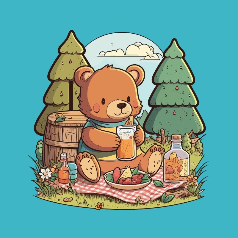 Picnic with a Bear