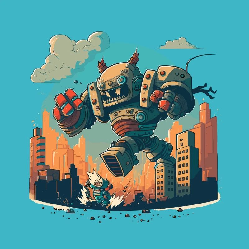 Robot vs Monsters