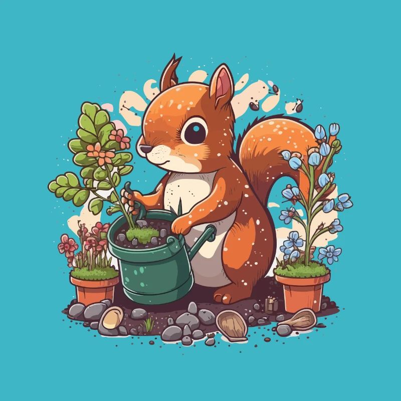 Squirrel Gardener