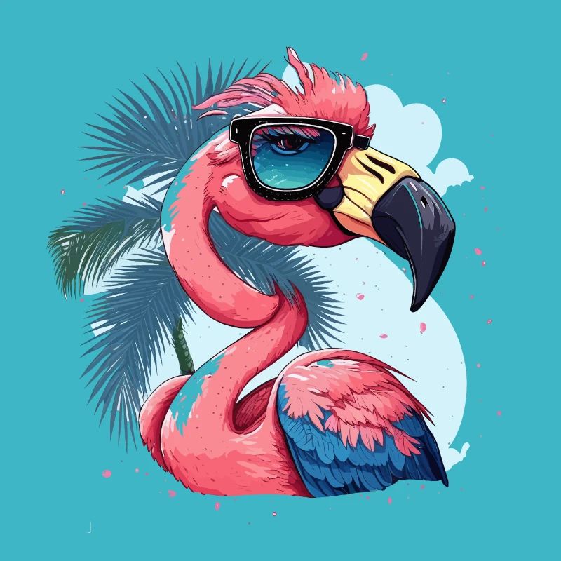 Flamant rose Diva