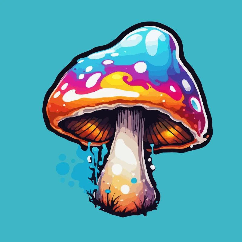 Mushroom / Mushroom / Meadow / Forest / Goa / Psy