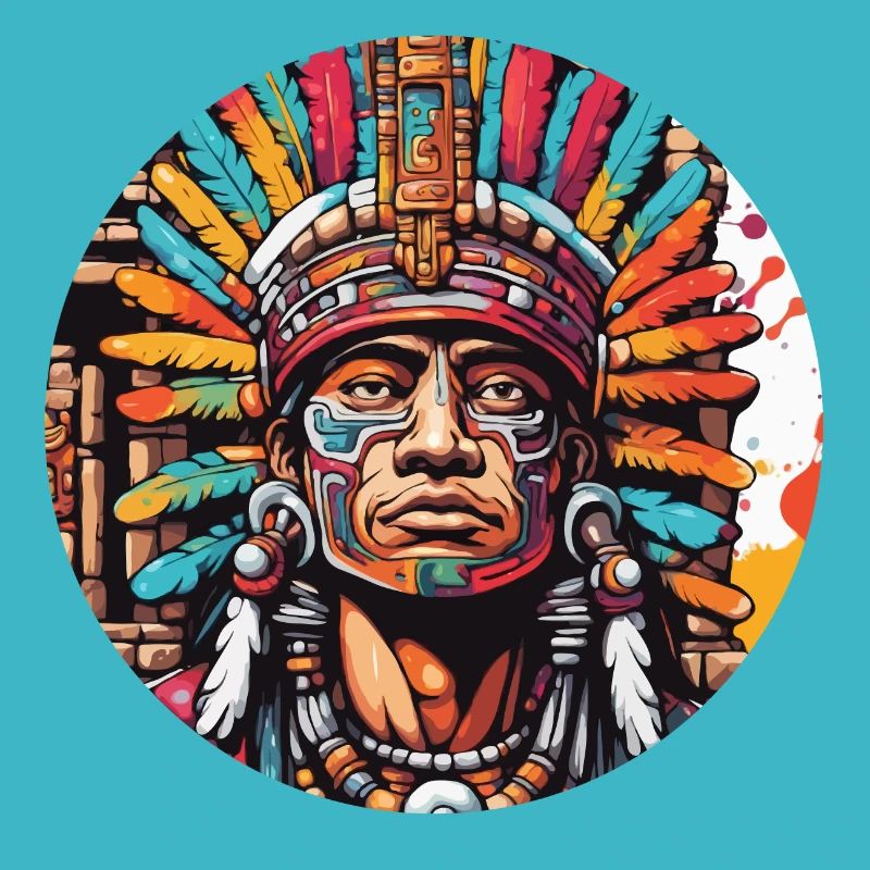 Mayan / Hochkultur / Peru / Maya Kalender / Motiv
