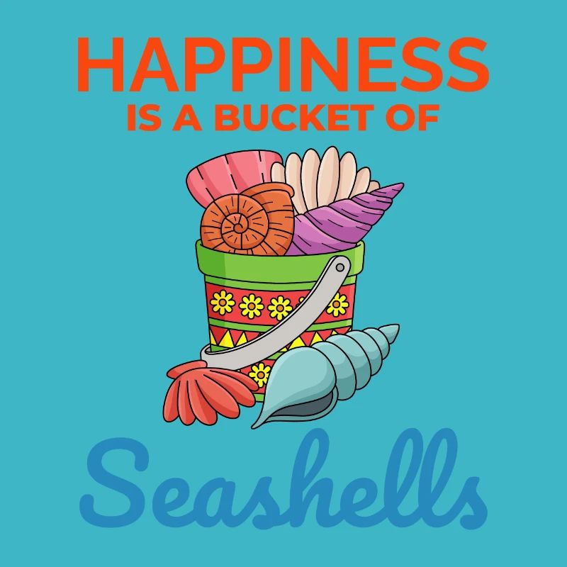 Seashells Collector Beachcomber Sea Shell Ocean